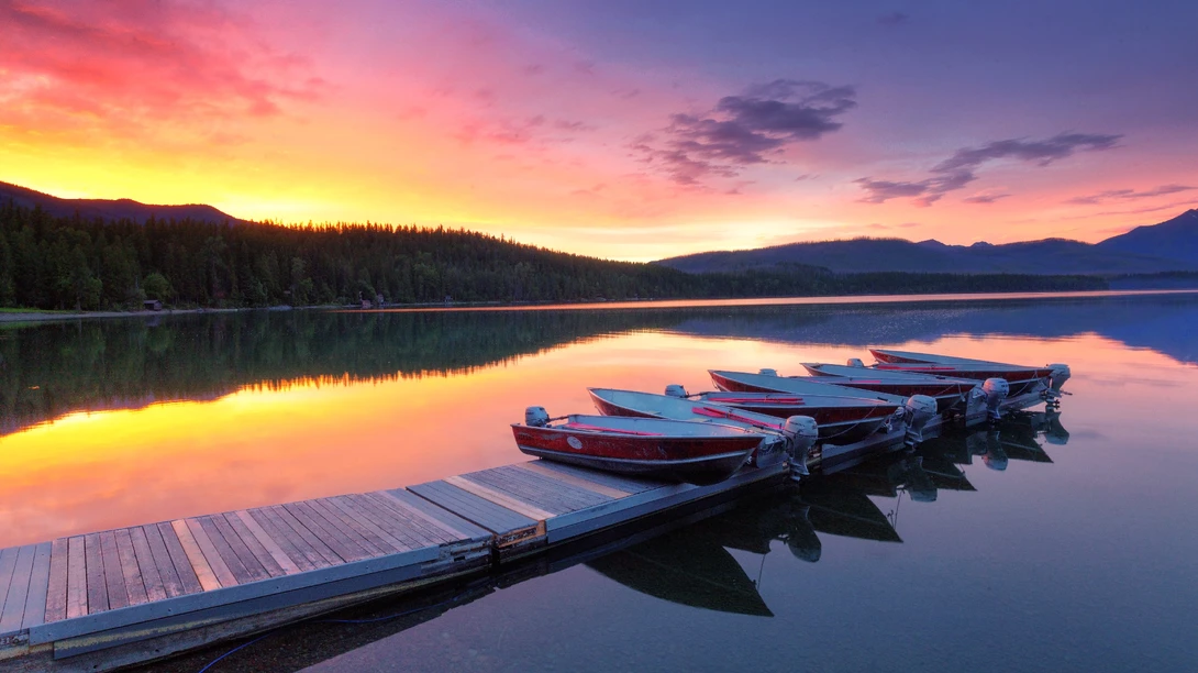 View Lake McDonald, Glacier national park by Vijay Sridhar