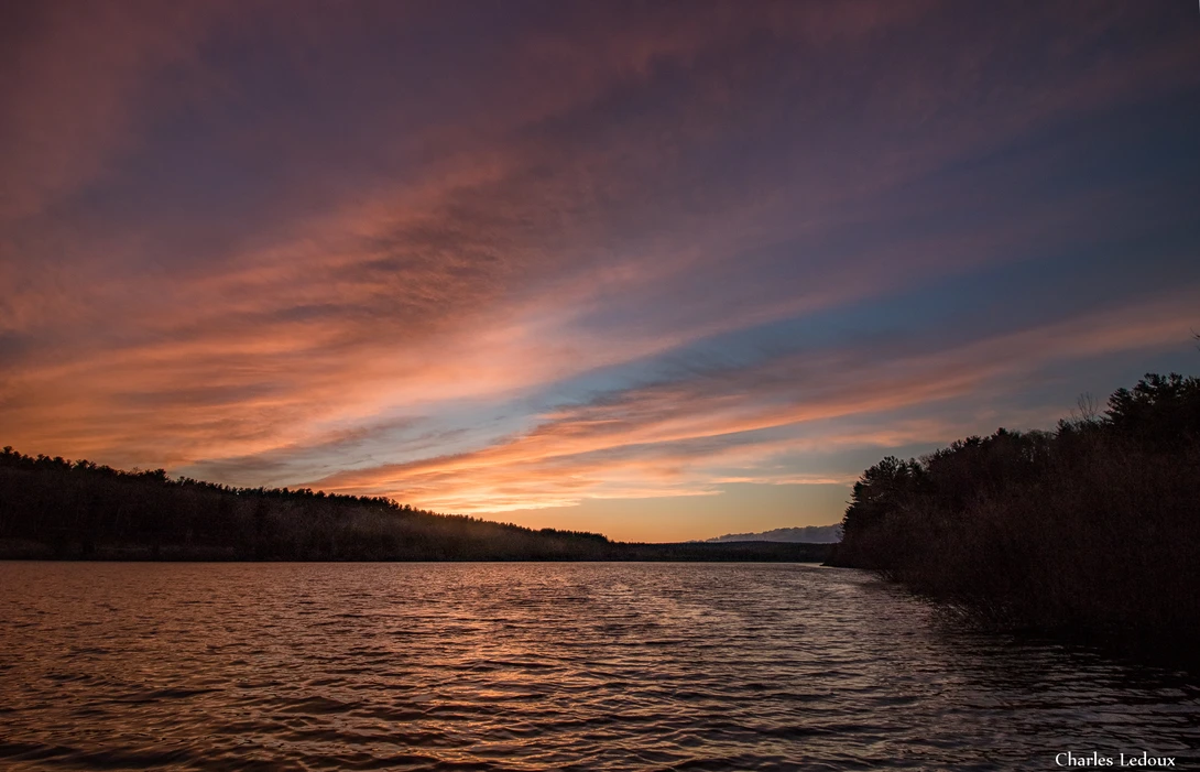 View Pastel Sunset by Charles Ledoux