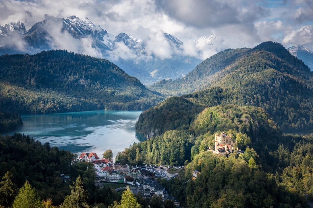 View Schloss Hohenschwangau by Leo Yim