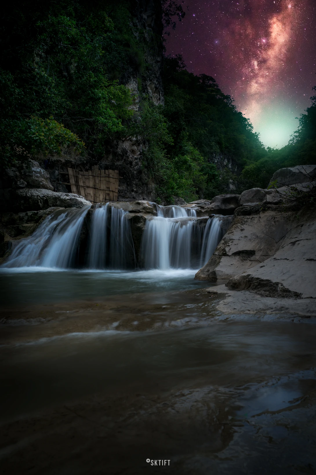 View Milkyway Fall by Sakti Foto