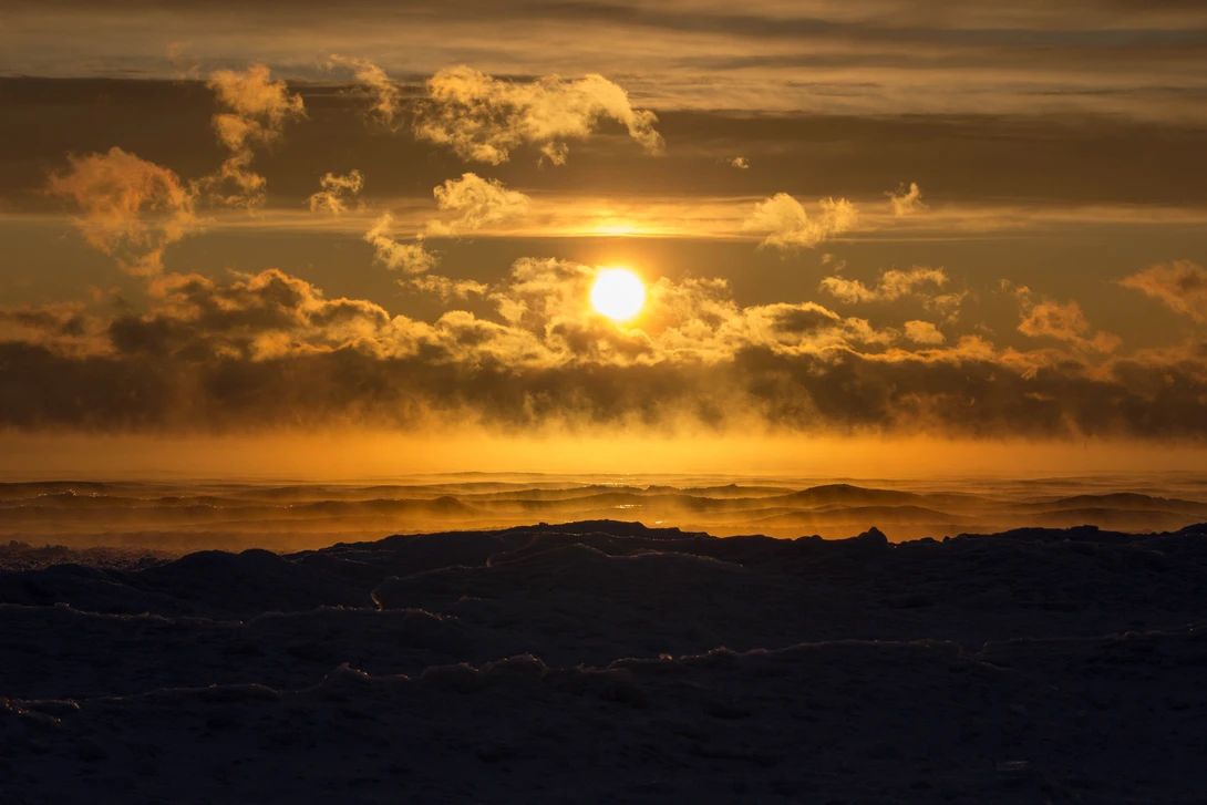 View Steamy Sunset by Chris Knox