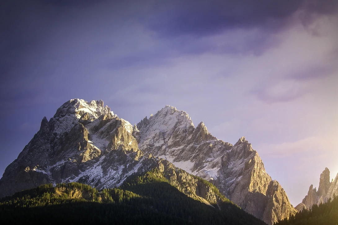 View The Italian Alps by Andrei Barbier