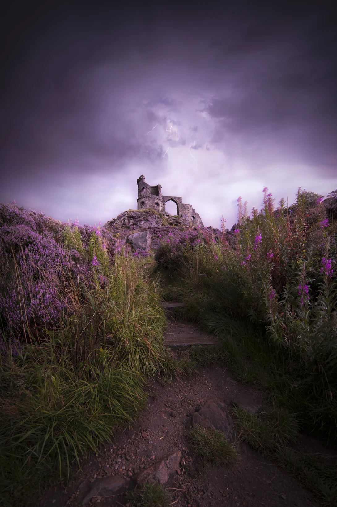 View Mow Cop Storm by Ben Lockett