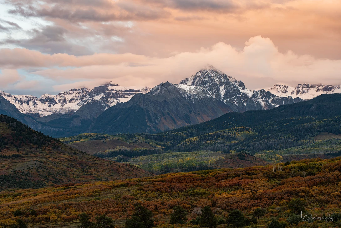 View Last light at the Dallas Divide by Jim Craft