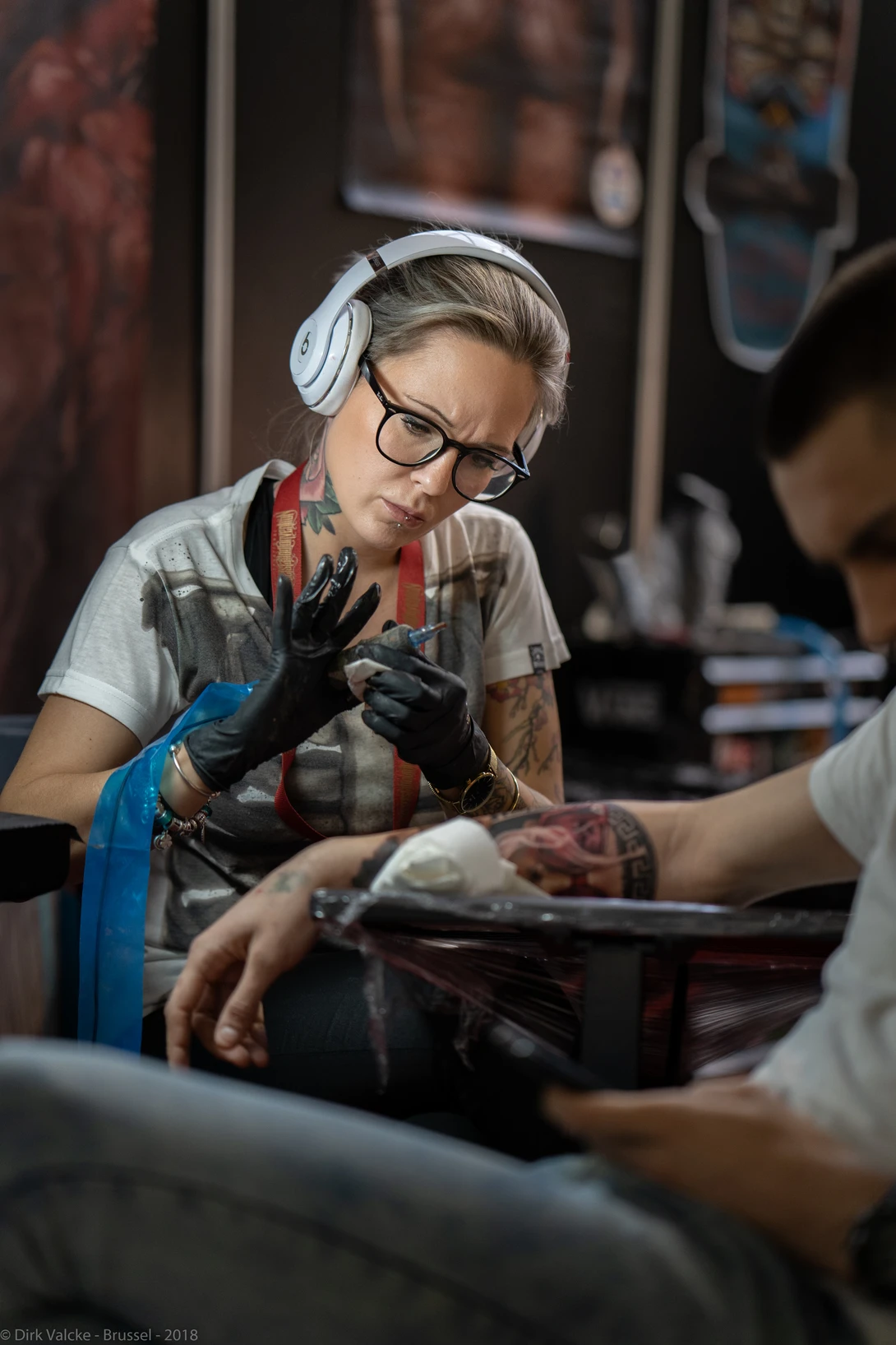 View Tattoo Artist Yaiza Rubio by Dirk Valcke