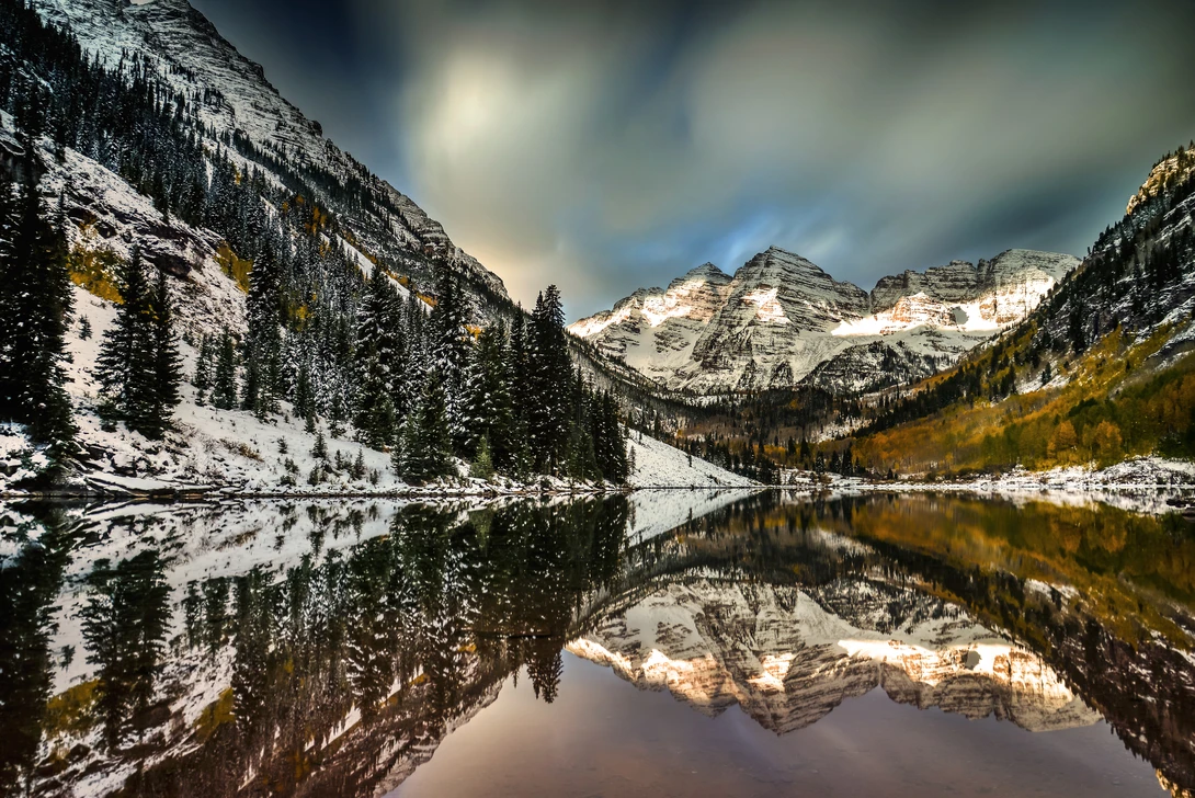 View Maroon Bells Sunrise by Ben Cash