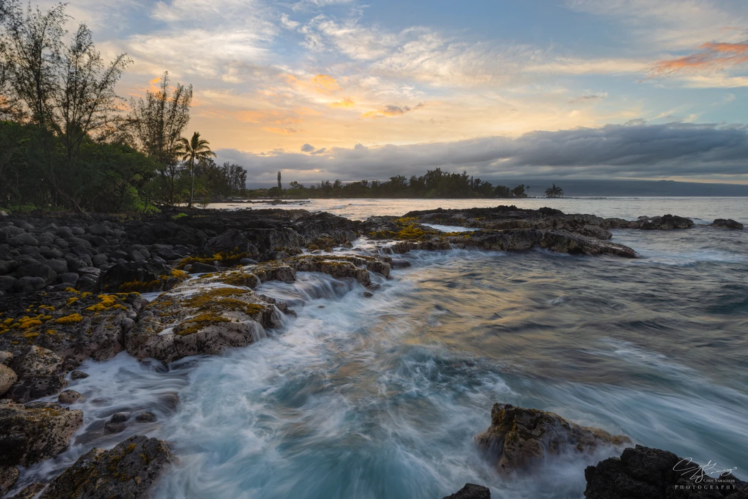View Keaukaha coastline by Cody Yamaguchi