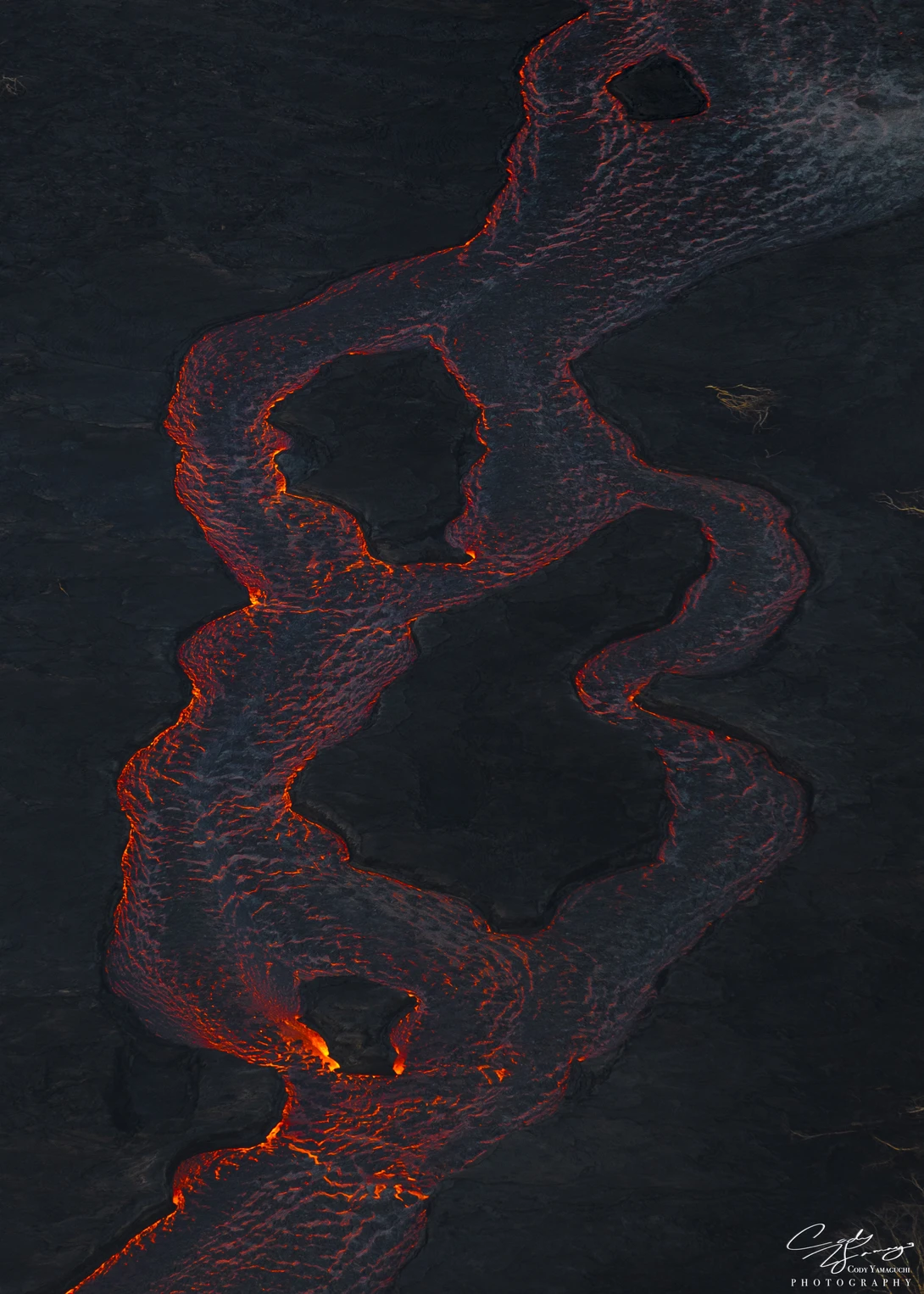 View Lava abstract by Cody Yamaguchi