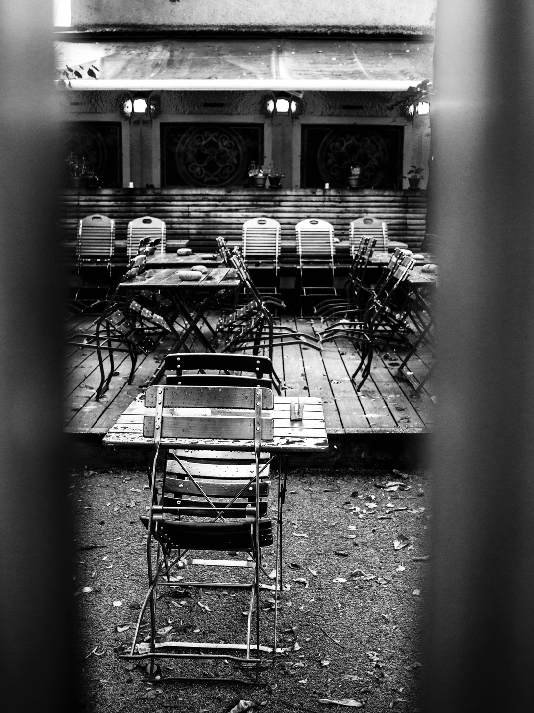 View Empty beer garden by Cat P