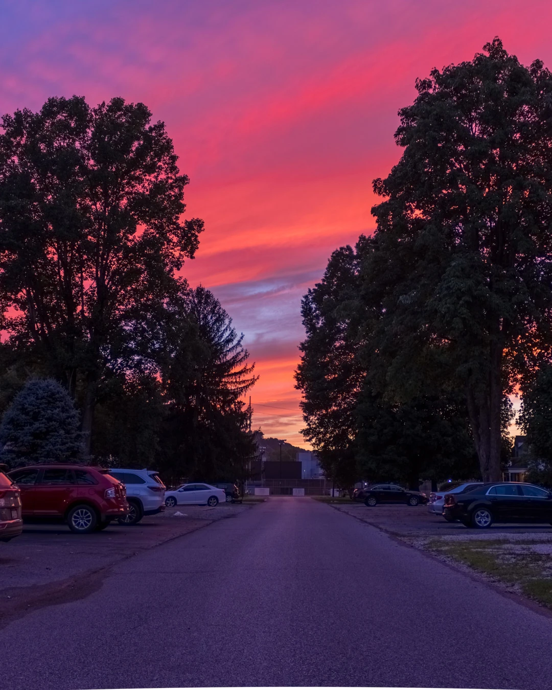 View HDR Pink Sky Sunset by Jonah Dyer