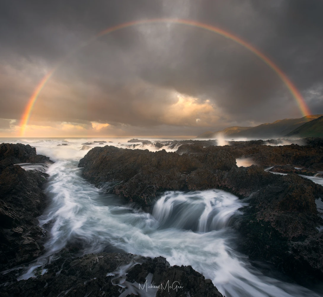 View Rainbow Coast by Michael McGee
