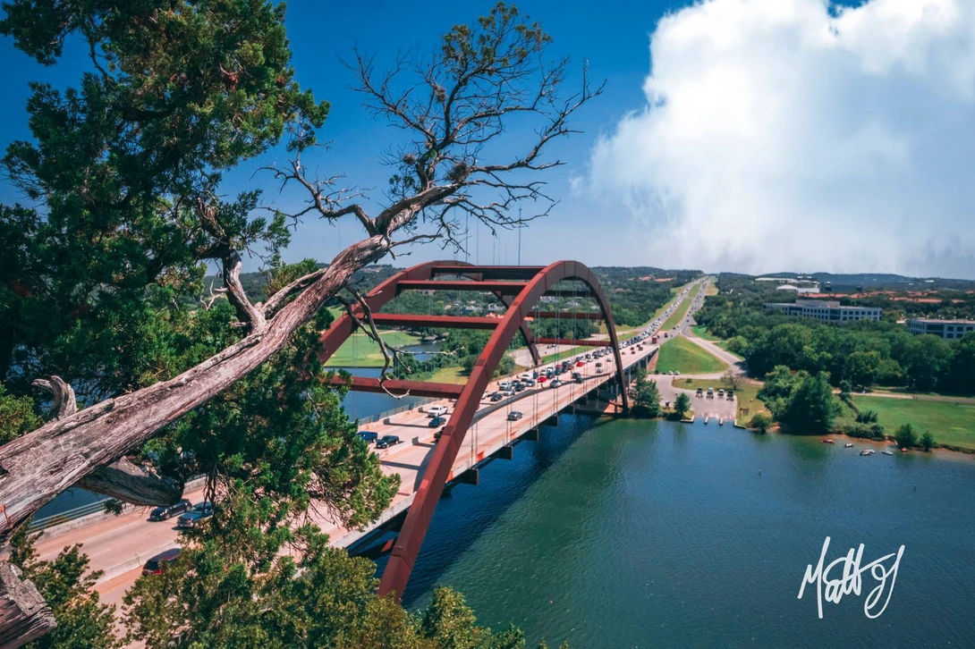 View Austin 360 Bridge by Matt Goudreau