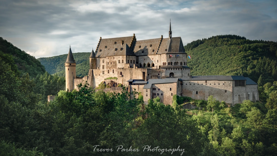 View Gothic Castle Vianden by Trevor Parker