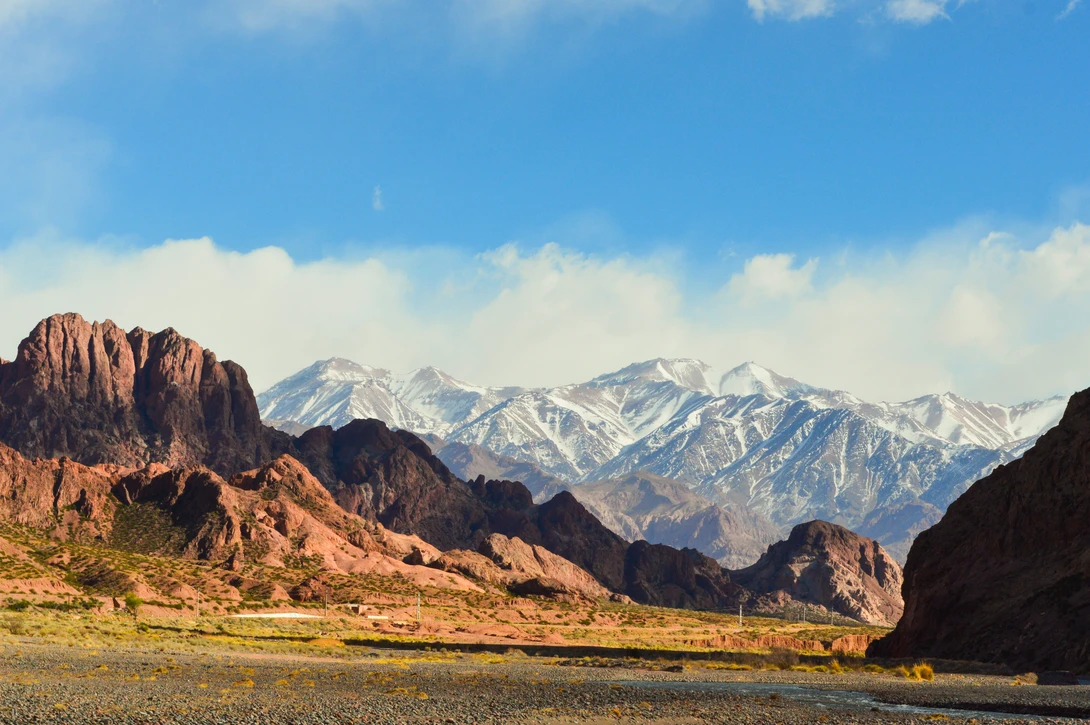 View Argentinian Andes by Eduardo Perez