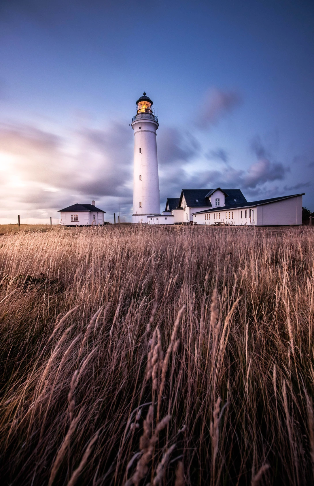 View The Hirtshals lighthouse, Denmark by Semm W