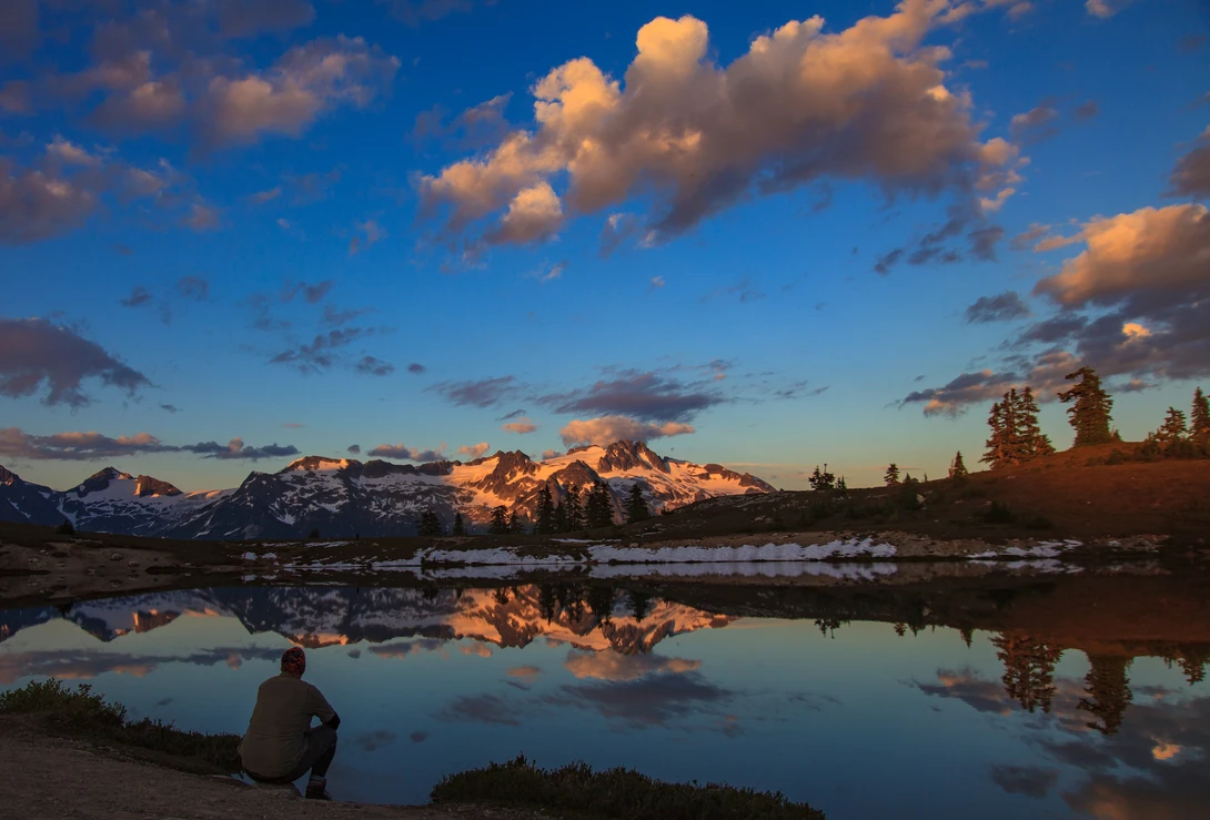 View Lakeside ponder by Jeffery Hunter