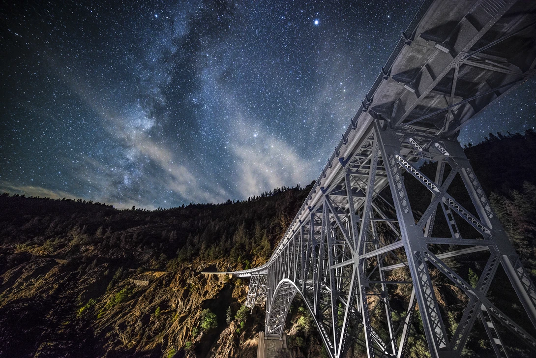 View Pulga Bridge by Steve Rengers