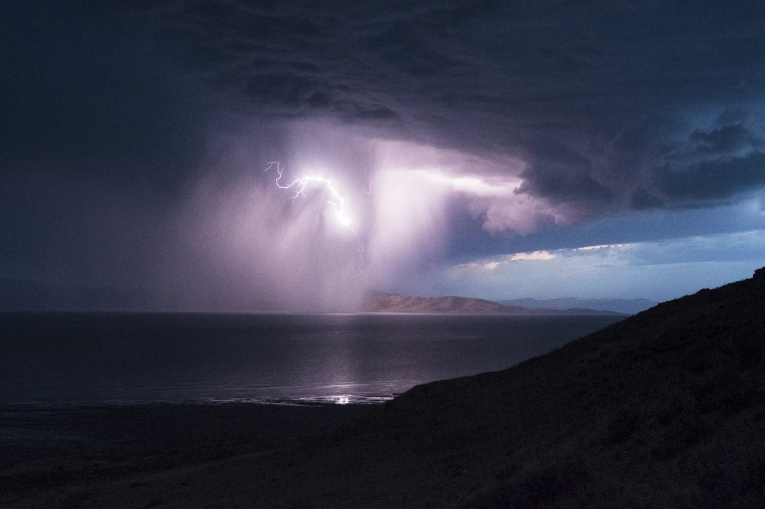 View As the storm came by Mark Seawell