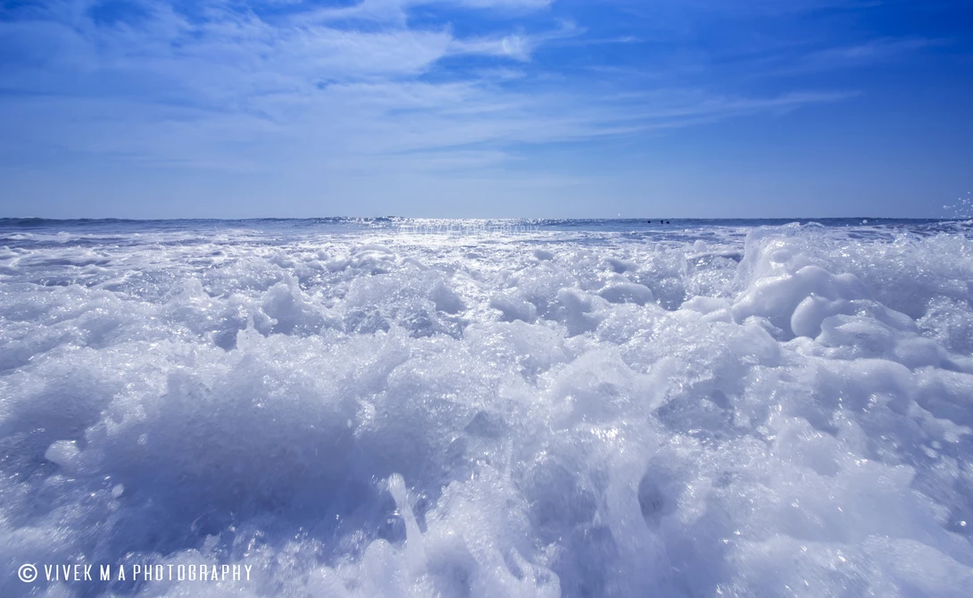View Soapy Beach Front by Vivek Mandre