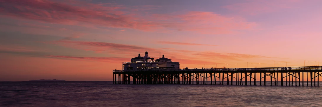 View Malibu Pier by walter siefker