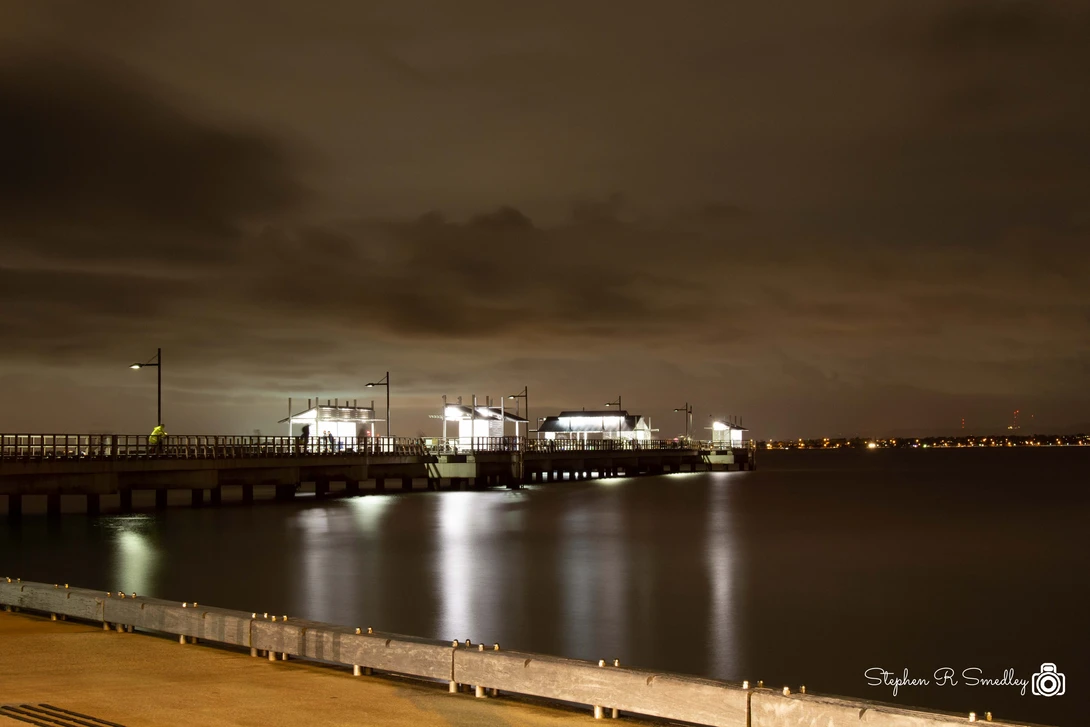View Long Exposure Night by Steven Franklin