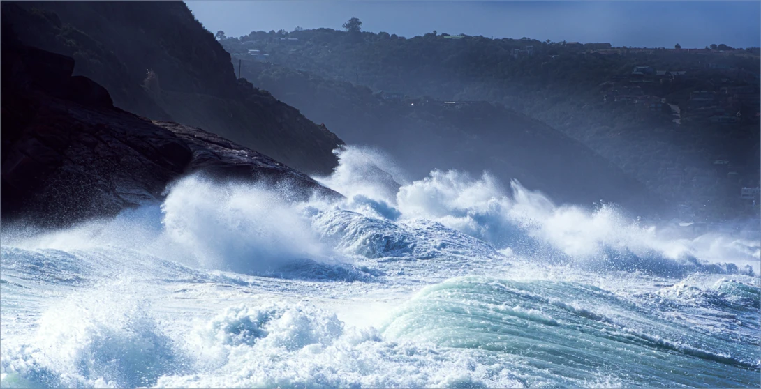View Waves from a Southern Ocean storm by Arthur q
