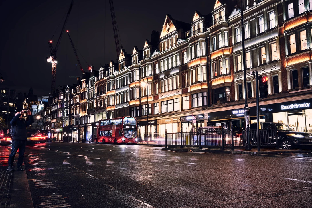 View London Bus by David Levitz