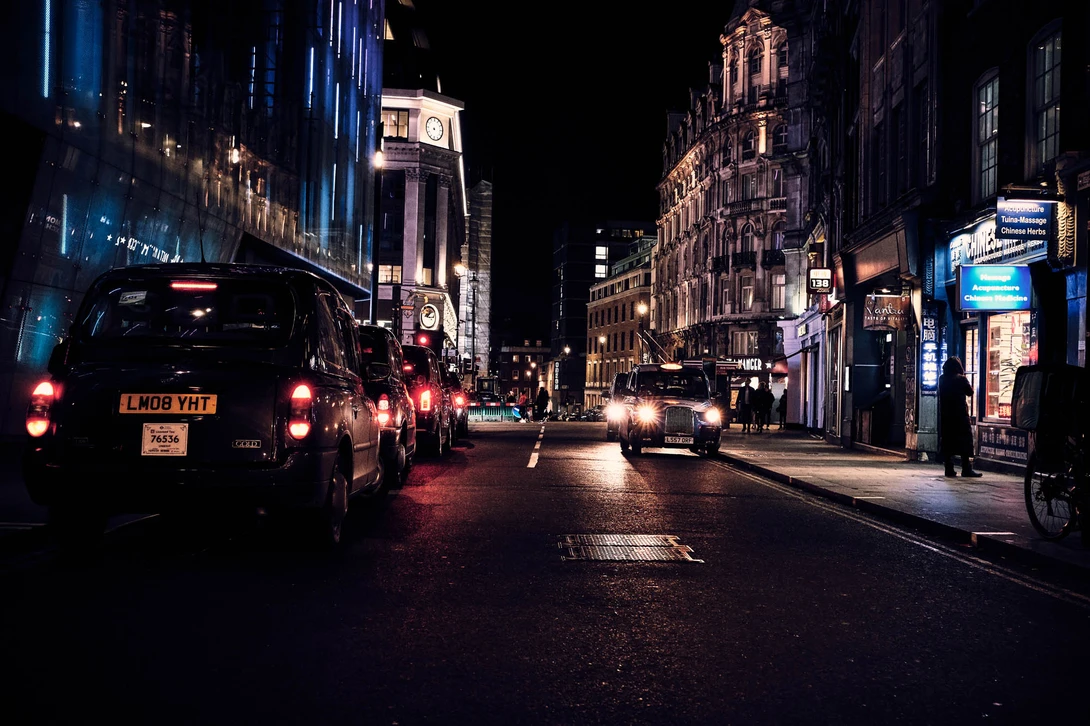 View London Taxi by David Levitz