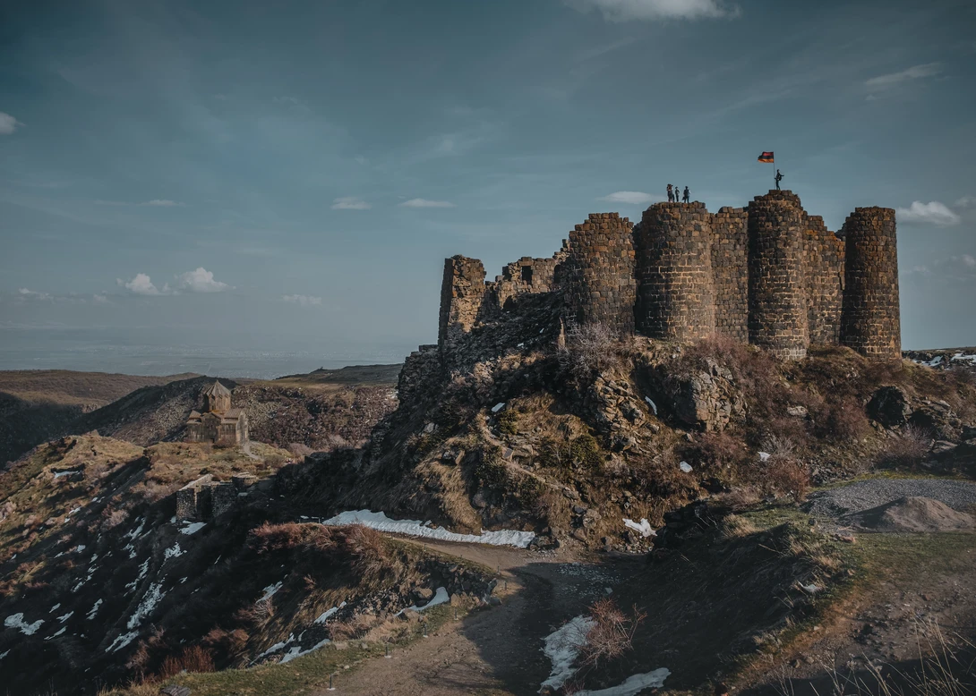 View Amberd Fortress by Andrew Audley