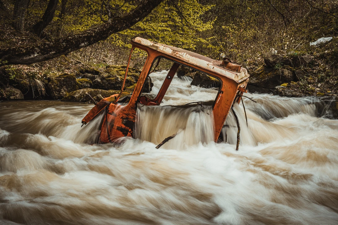 View Abandoned Truck by Andrew Audley