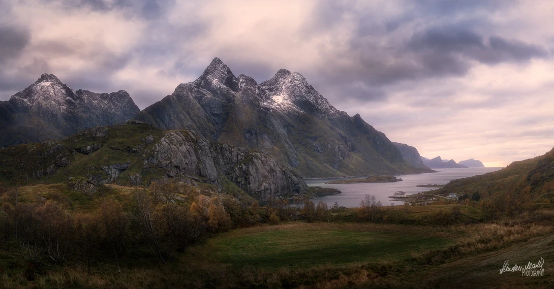 View Sunset at Lofoten by SANDEEP MATHUR
