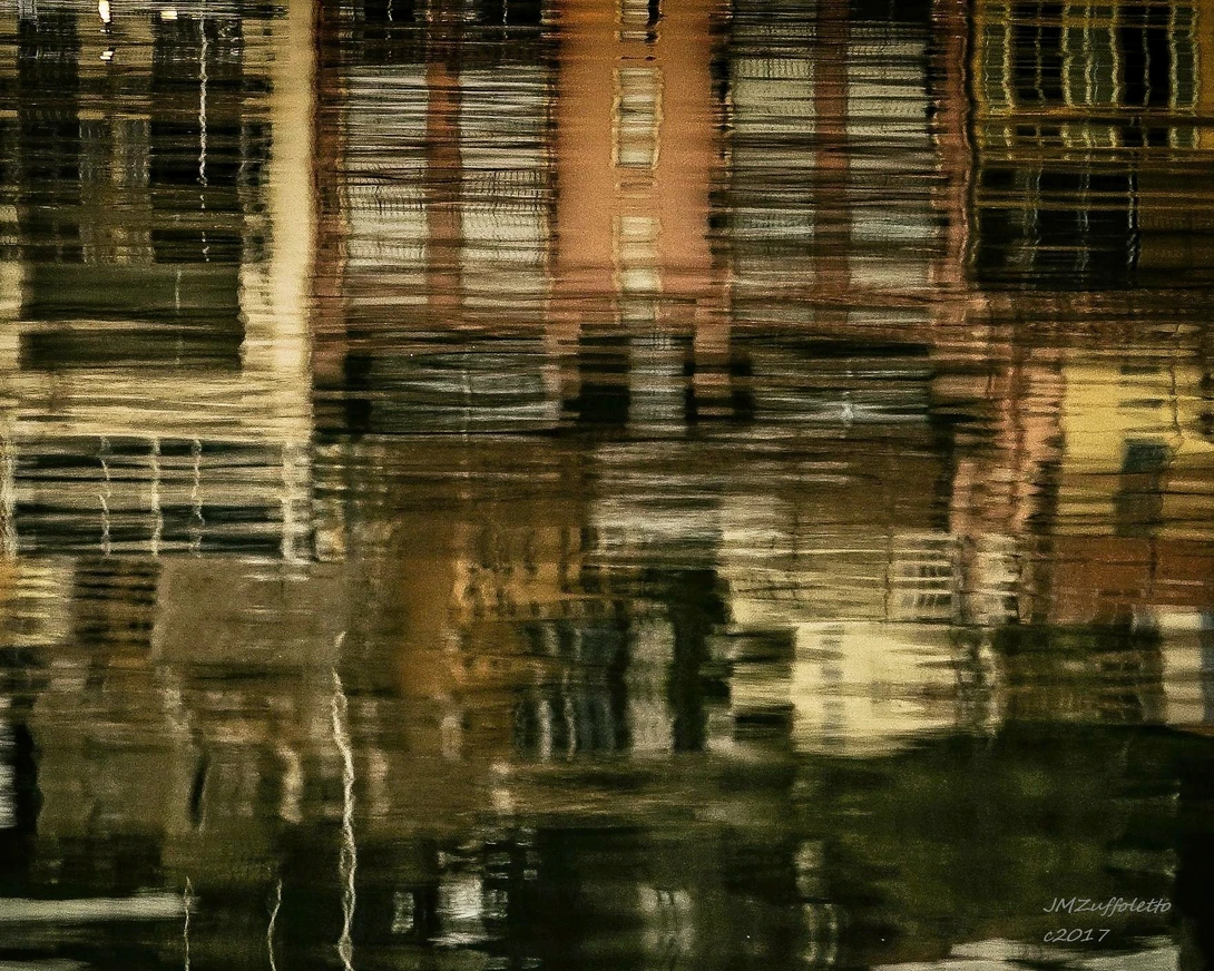 View Water reflections by James Zuffoletto
