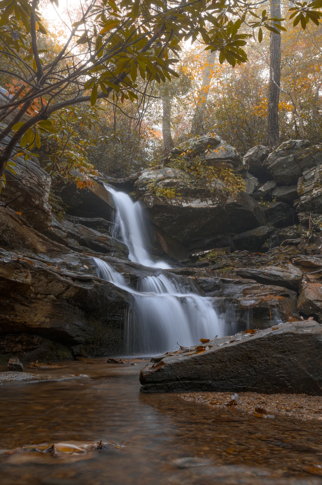 View Hidden Falls by Mitchell Condom