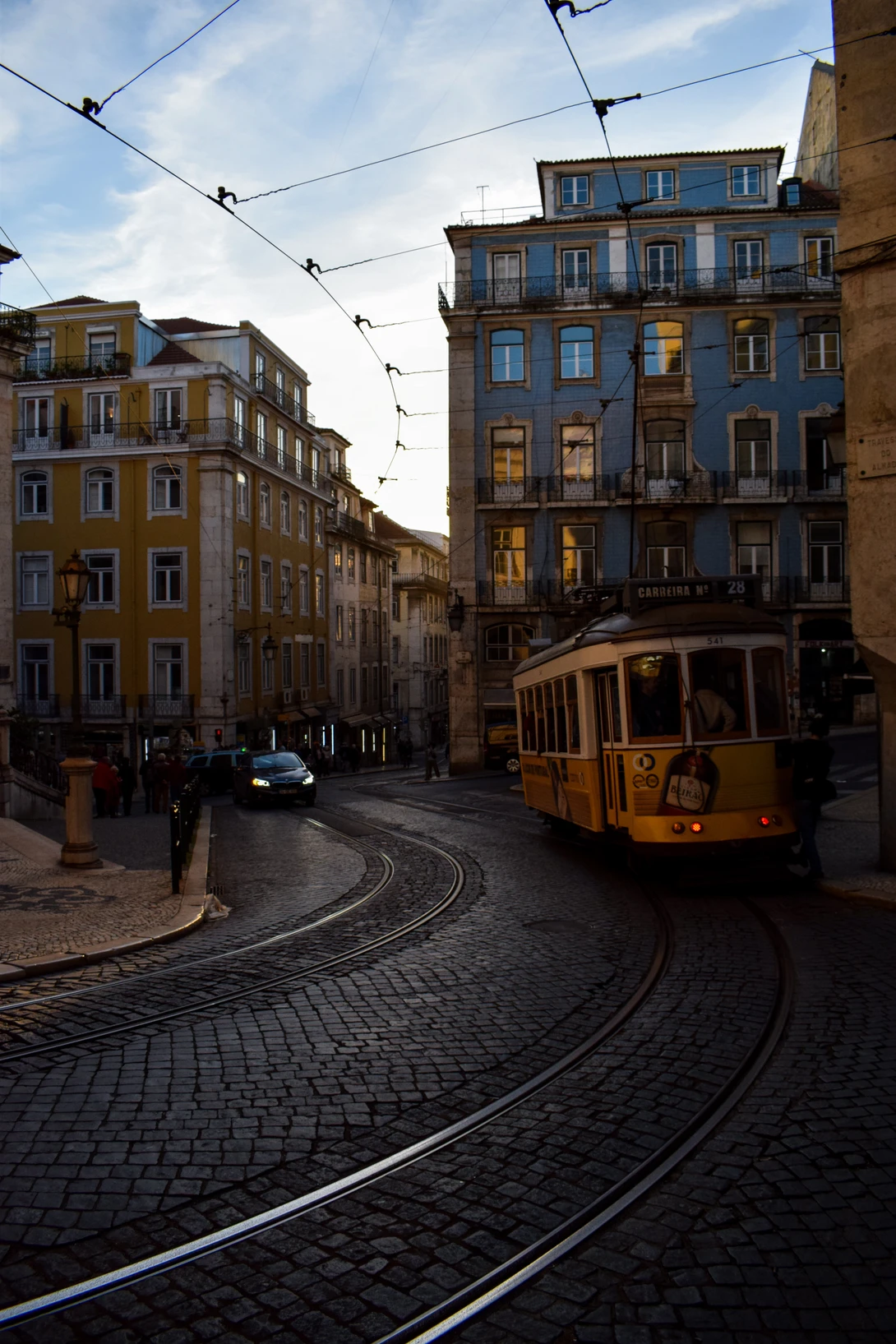 View Lisbon streets by Peter King