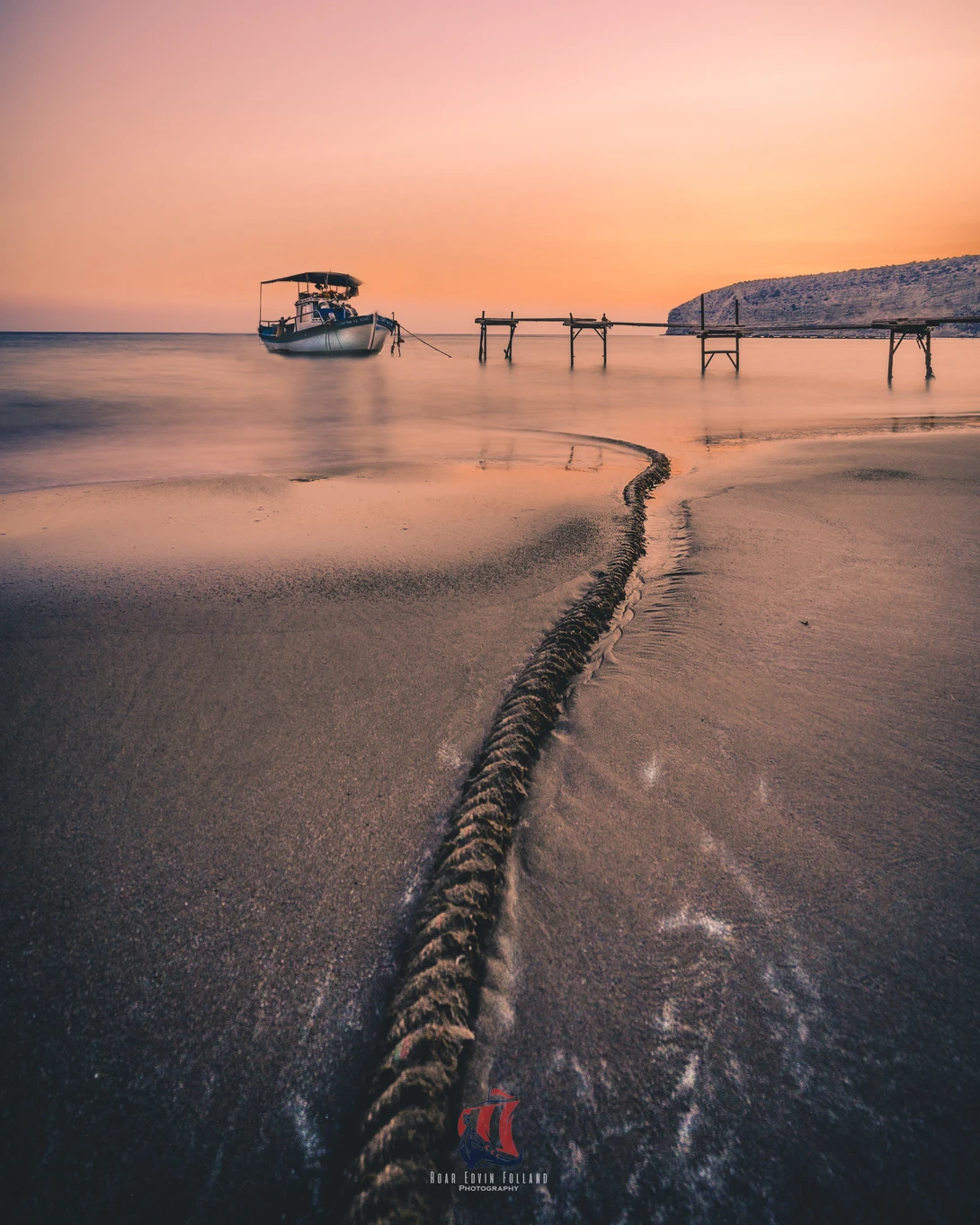 View Zapallo Beach, Cyprus by Roar Edvin Folland