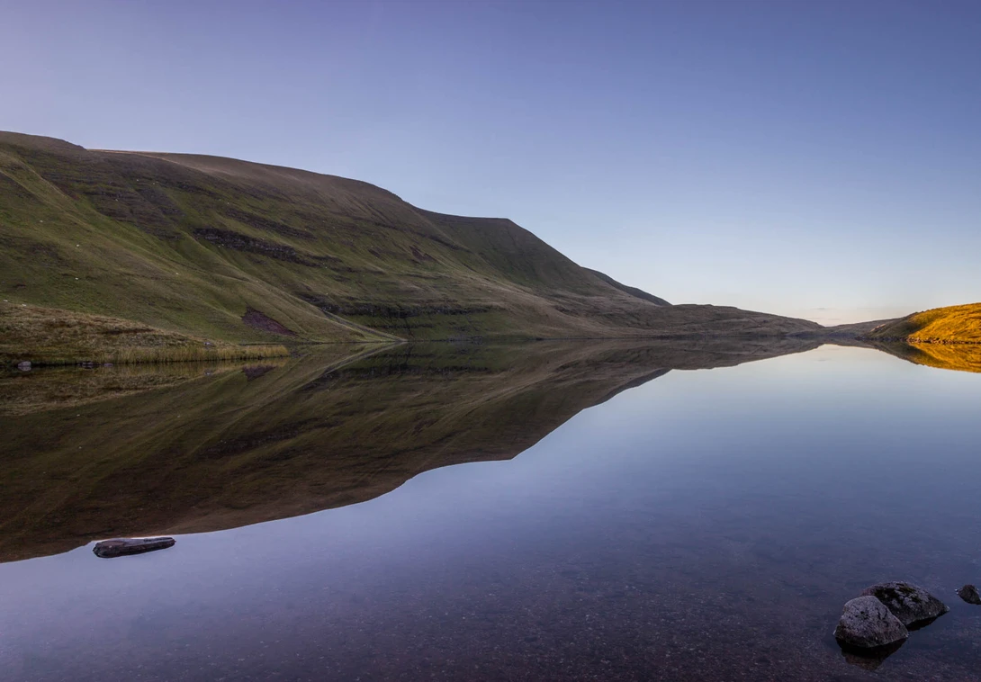 View Mirror Lake by Ian Hayward