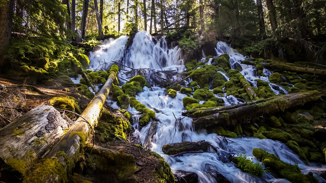 View Falling Water by Madgreek Photography