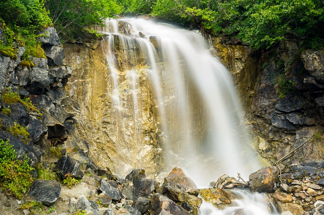 View Klondike Waterfall by Madgreek Photography