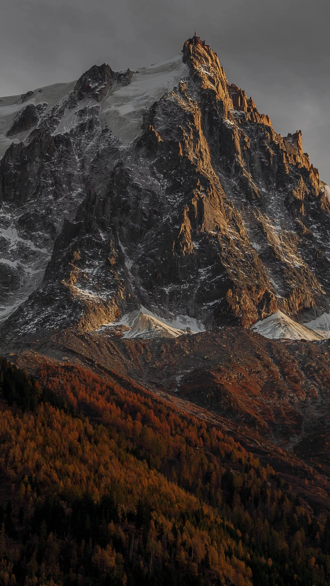 View the Aiguille du Midi Peak by david huguet