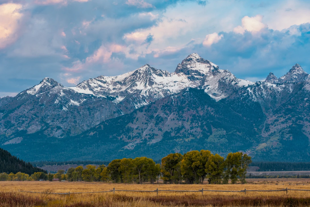 View Morning in the Tetons by Anvit Srivastav