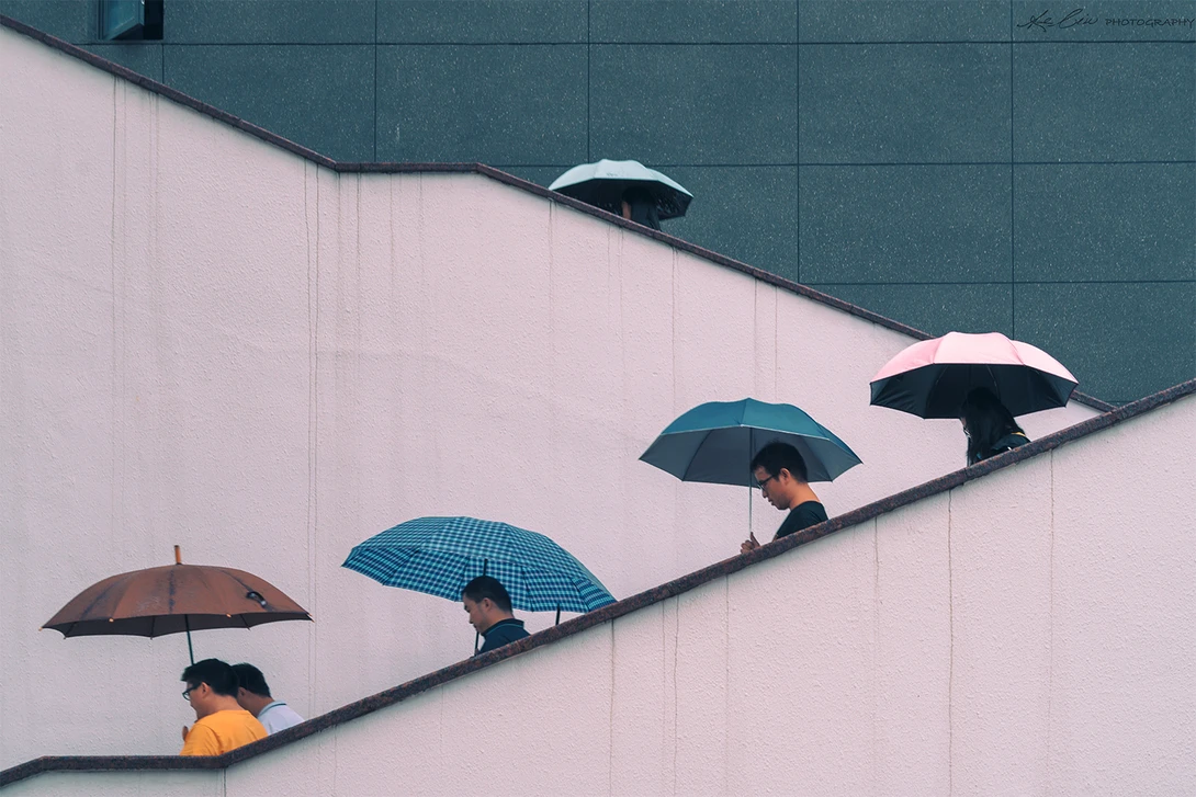 View Lining up by Ke Liu