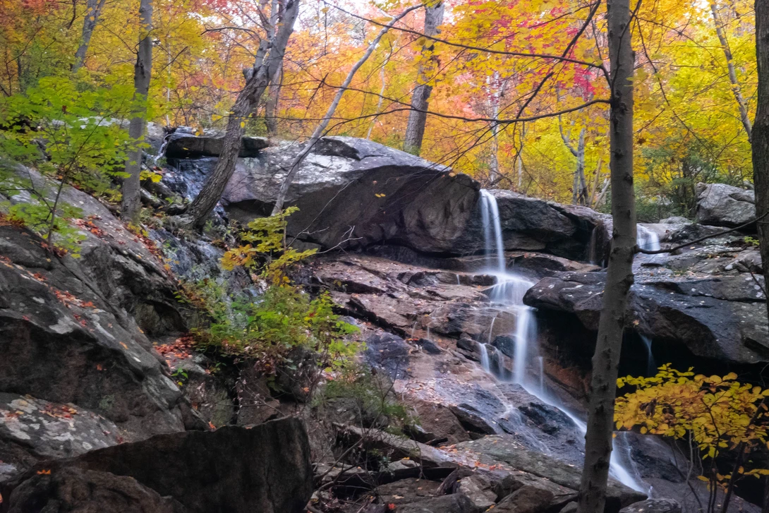 View Bear Mountain, Fall by Mike Smeen