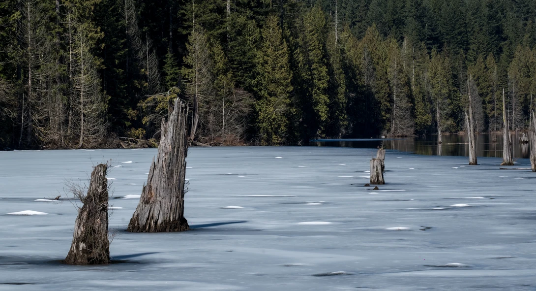 View The melt is on at Buntzen Lake by Scott Steinson