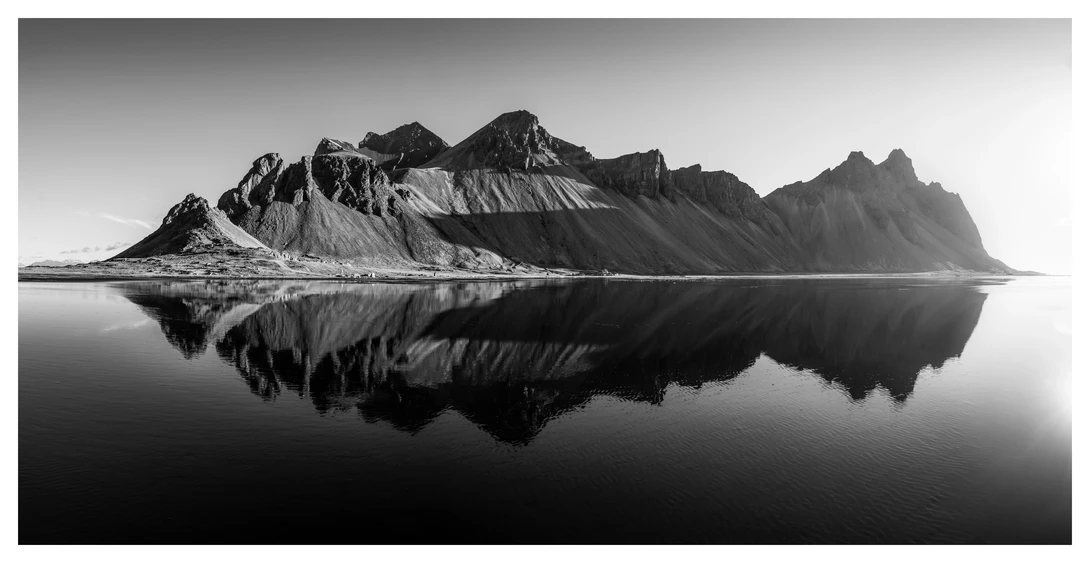 View Vestrahorn in Monochrome by Thomas Herbst