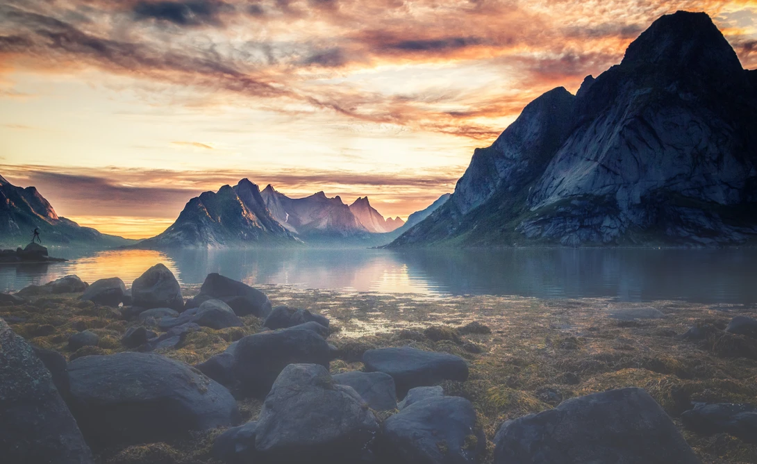 View Midnight sun by Bjørn - Audun Myhre