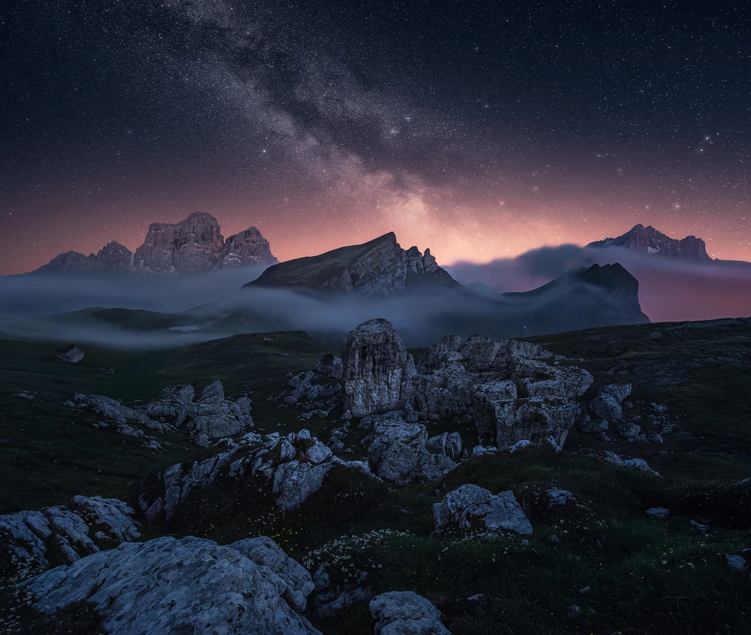 View Mondeval plateau by Štefan Condík