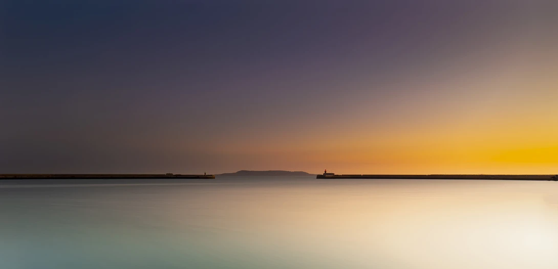 View Sunrise in Dun Laoghaire by Srinath Muralidharan