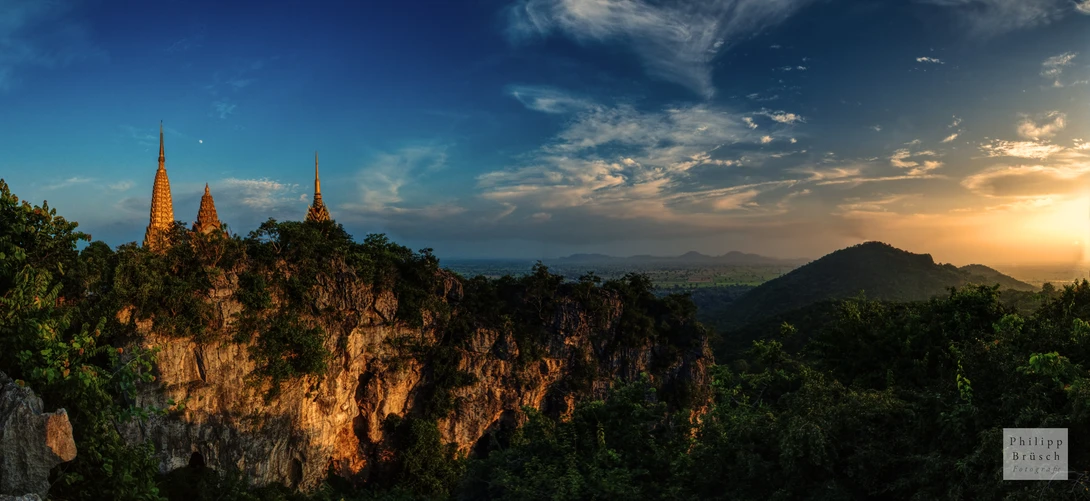 View Cambodia Panorama by Philipp Brüsch