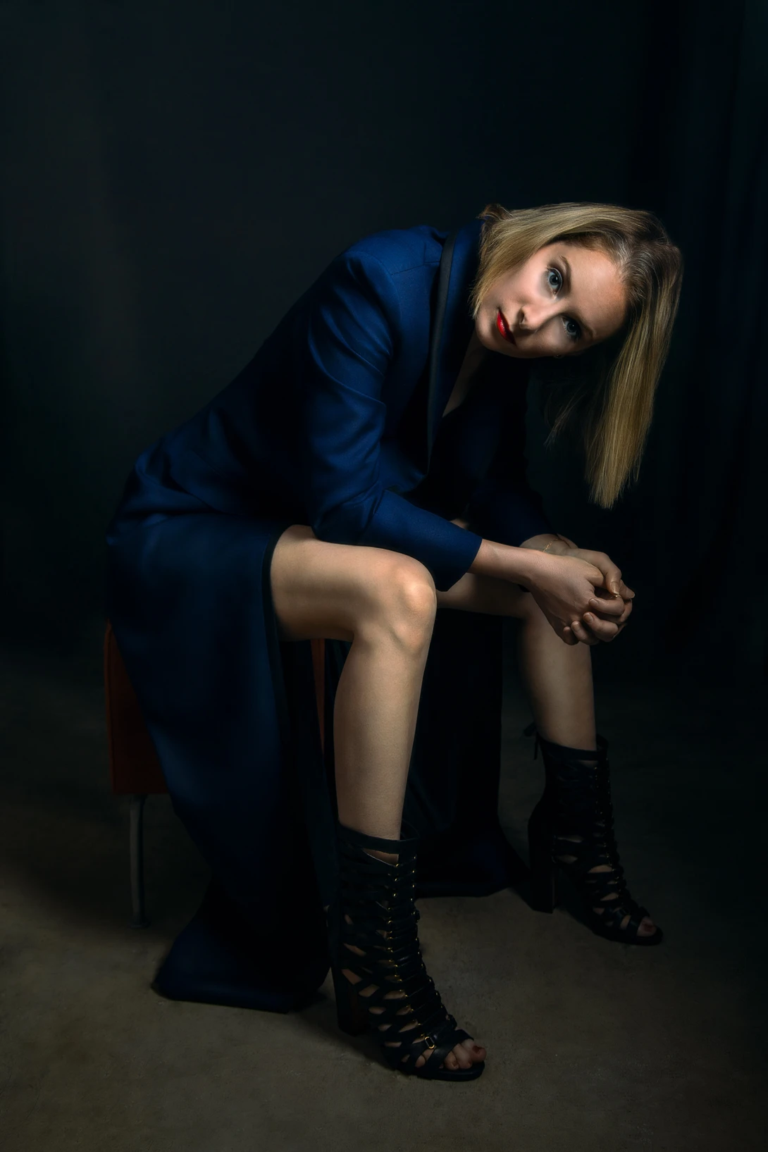 View Lisa in Blue by Bob Turton