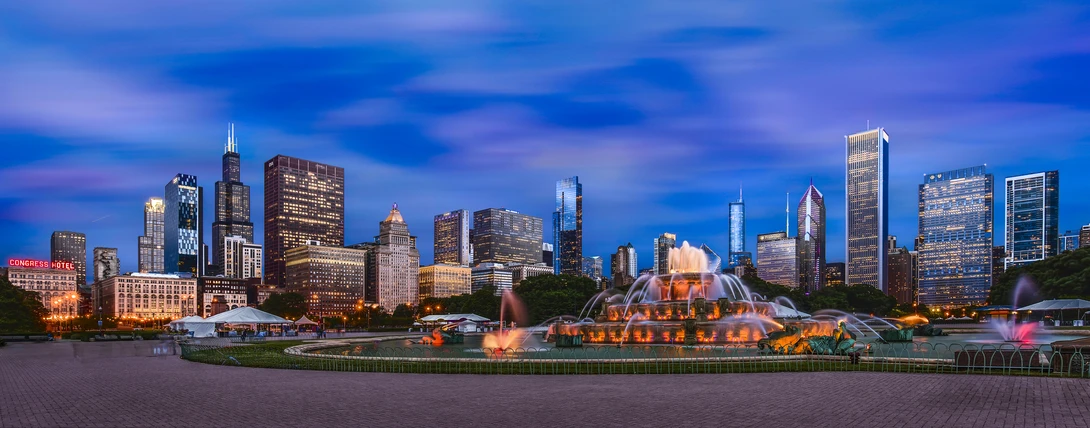 View Chicago downtown by rami yazgi